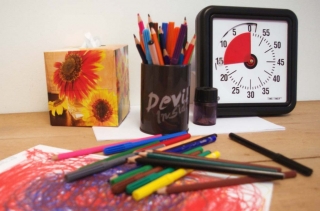 Kreatives Arbeiten, Malen und Zeichnen Psychotherapie Susanne Kiessling / Psychotherapeutische Praxis für Kinder und Jugendliche in Bochum - Die Räumlichkeiten der Praxis